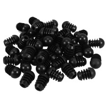 Ronde plastic eindkapjes voor meubelpoten (50 stuks)