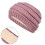 Winterliches Strickstirnband mit Fleecefutter für Damen und 2