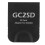 Spillkonsoll MicroSD-kortadapter GC2SD-leser 1
