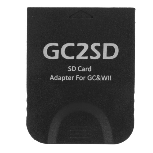 Spillkonsoll MicroSD-kortadapter GC2SD-leser