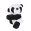 Schattige knuffelende panda clip, knuffeldier, vingerclip 1