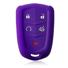 Étui en silicone pour télécommande intelligente Cadillac à 5 boutons