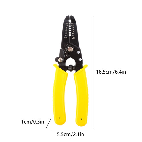 Wire Stripper Cutter for Electricians 6 inch 2