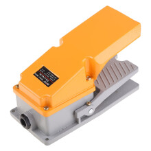 Interrupteur à pédale momentané SPDT NO/NC 380 V 15 A, boîtier en aluminium