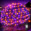 Halloween LED-netverlichting 8,4 ft x 5,2 ft 200 LED's 1