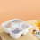 WZXPWT bento box contenitore per il pranzo riutilizzabile a 4 scomparti 3