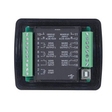 MEBAY ATS320AC for Generator ATS Controller Panel Auto Transfer with USB Port Dual Power Controller Panel