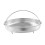 Stainless Steel Steamer Basket Round Mesh with Handle 1