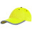 Baseballcaps med høy synlighet, neongul, vaskbar 1