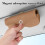 Leather Sunglasses Holder for Car Visor – Hidden Closure, 4