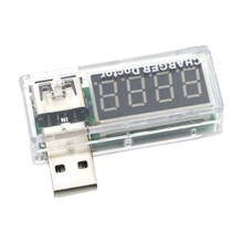 USB-strømtester digitalt multimeter 1 enhed