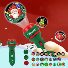 Juleprojektorlommelygte til børn24Holiday Patterns