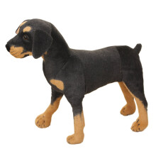 Cuscino di peluche a forma di cane, morbido giocattolo imbottito, 1 pezzo