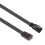 Cabo de extensão micro USB macho para fêmea em ângulo reto, plano 1