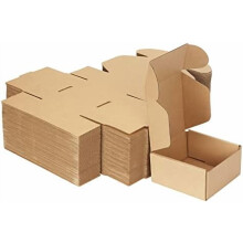 Přepravní krabice z vlnité lepenky 4x4x2 palce, balení 50 kusů