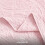 Pink Full Bed Quilt Set Coin Pattern 3-Piece 4