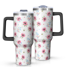 Pioneer Flower Floral Tumbler 115 ml isolerad