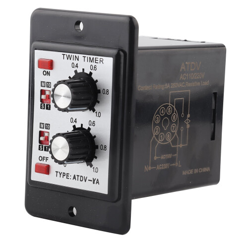 AC110V/220V50/60Hz időrelé ATDV-YA2VA