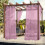 Sheer Voile Curtains for Living Room Bedroom Windows 1 Pair 5