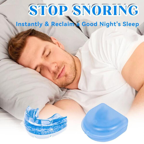 Anti-Snoring Mouth Guard Adjustable Dental Device 1 Pack 1