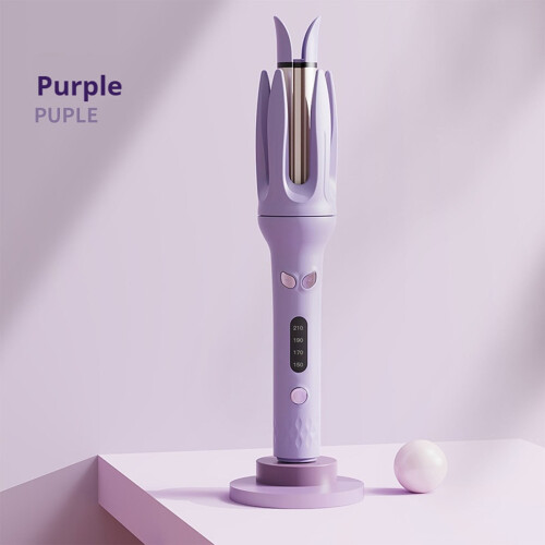 Automatic curling iron with 5 temperature settings and timer 1