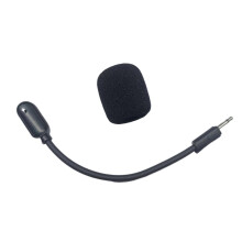 Micrófono para juegos de 2,5 mm desmontable para una comunicación clara.