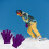 Barn Varma Stickade Vantar Vinter 1 Par 2