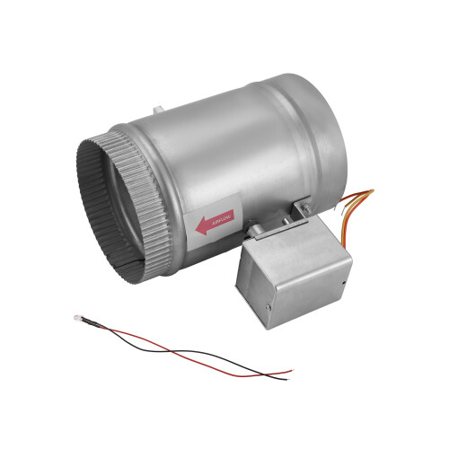 Amortecedor Elétrico Motorizado HVAC de Controle de Zona 24ac de 6 Polegadas NSPRD NSPRD024-6NC