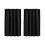 Short Black Thermal Insulated Curtains 3