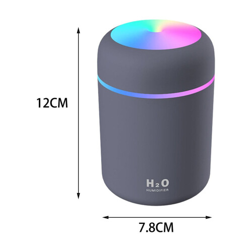 Mini USB Humidifier with LED Light 2 Mist Modes 2