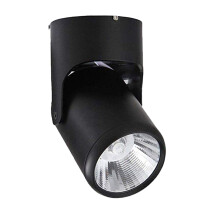 Faretto da incasso COB per interni con 85 LED, in alluminio, luce bianca calda.