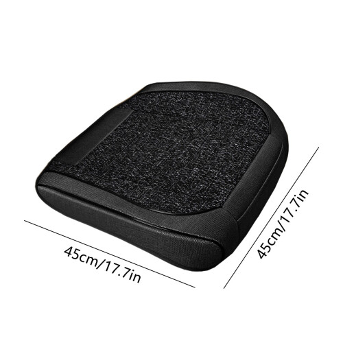 Car Seat Cushion Leather Breathable 1 Piece 2