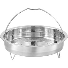 Stainless Steel Steamer Basket 8.6 inch with Handle