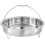 Stainless Steel Steamer Basket 8.6 inch with Handle 1