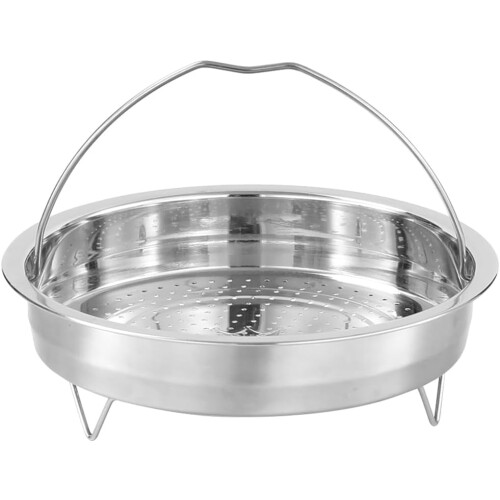 Stainless Steel Steamer Basket 8.6 inch with Handle