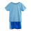 Sommeroutfit til småbørn - Patchwork-meshtop og shorts 1