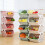 Plastic Stackable Storage Bin Beige 2