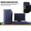 Computer Dust Cover Set for Monitor Keyboard CPU 3 pcs 3