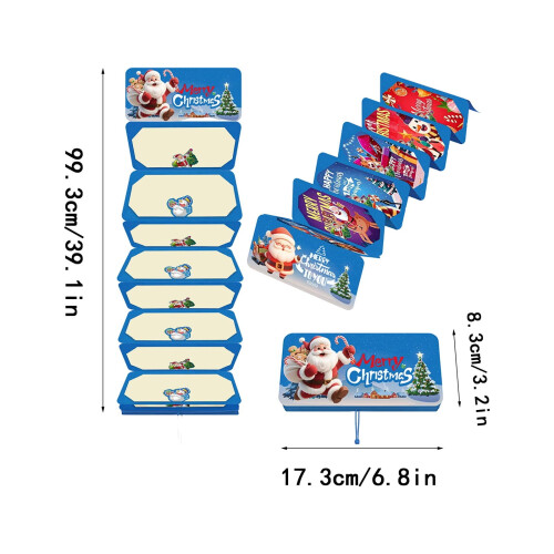 Christmas Cash Gift Envelopes Festive Design 5 pcs 2