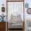 Pull-Out Lace Curtain Butterfly Pattern Gauze 59.06x39.37 5