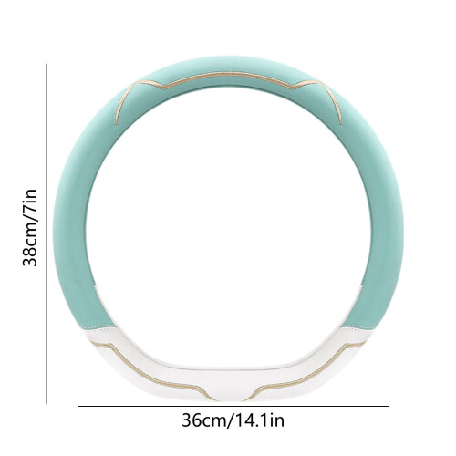 Car Steering Wheel Cover Non-Slip Thin Sport Design for 2