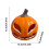 Halloween Pumpkin Lantern Plastic Decor Outdoor Indoor 1 2