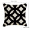 Cuscino da abbraccio bianco e nero per divano, 45x45 cm, 1 pezzo 3