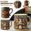 Mok ter ere van het 250-jarig jubileum van de VS met 3D-legerdesign, 325 ml 4