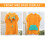 Kids Dinosaur Hooded Beach Towel Microfiber 60cm 2