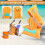 Kids Dinosaur Hooded Beach Towel Microfiber 60cm 7