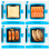Microwave Sandwich Maker Nonstick Portable Red 8