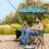 Portable picnic chairs with cooler bag 2-pack 6