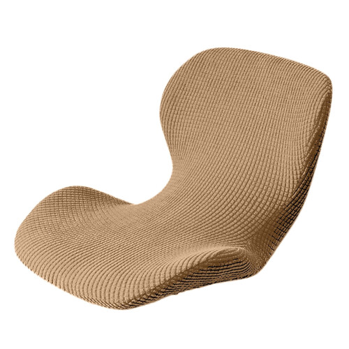 Housse de chaise papillon en polaire élastique 53 x 41 cm 1