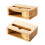 Bamboo speaker stand for phone tablet desktop with amplifier 8